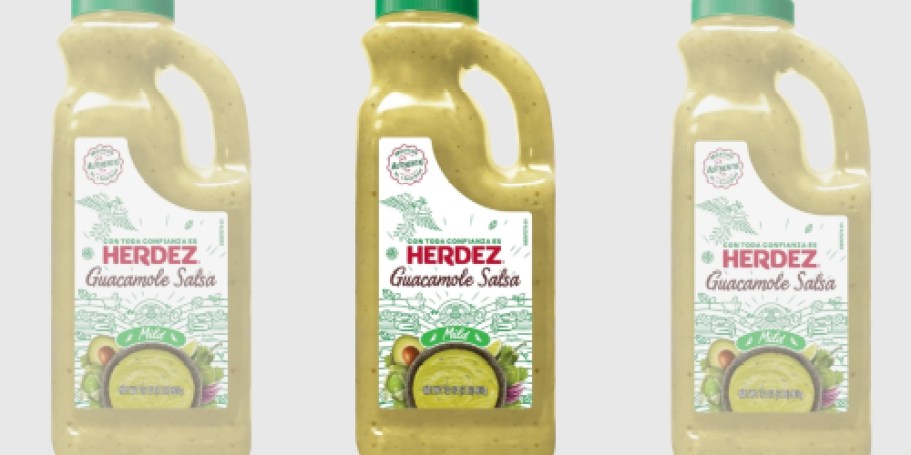 Herdez Guacamole Salsa 32oz Bottle Only $3.50 Shipped on Amazon