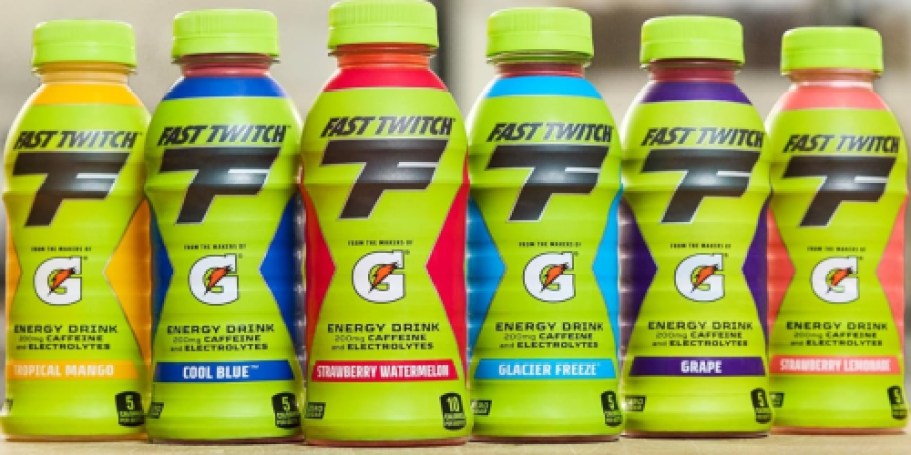 Gatorade Fast Twitch 12-Pack Only $13.68 Shipped on Amazon (Reg. $23)