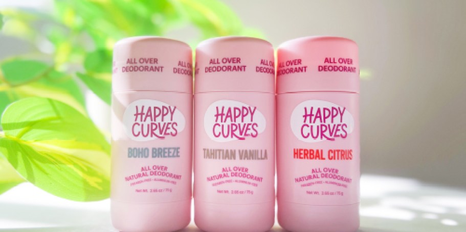 Happy Curves Whole Body Deodorant Only $8.77 Shipped on Amazon (Reg. $15)