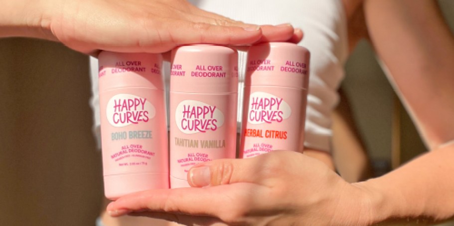 Happy Curves Whole Body Deodorant Only $10.77 Shipped on Amazon