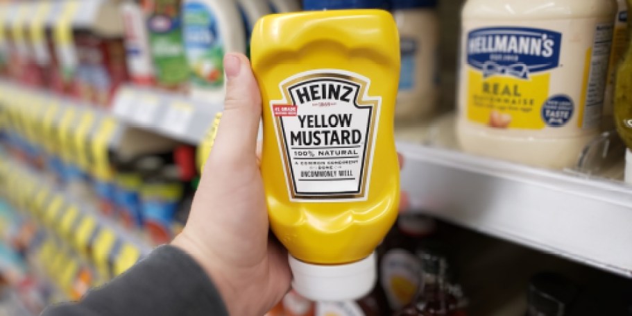 Heinz Yellow Mustard Bottle ONLY 87¢ Shipped on Amazon