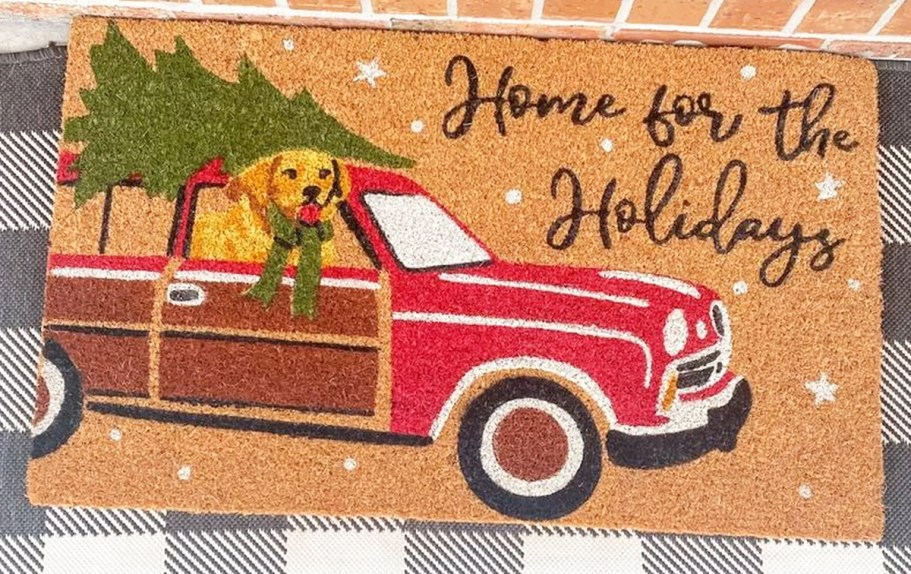 Christmas Doormats Only $2.49 on Walmart.online (Regularly $10)