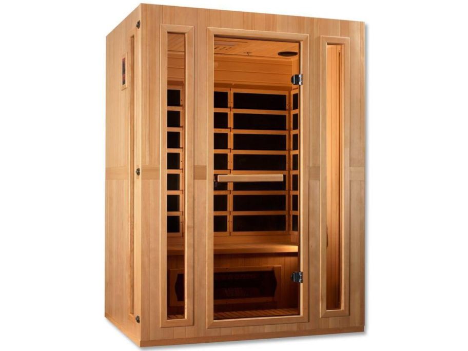 Stock image of a Maxxus Infracolor 3-Person Upgraded Far Infrared Sauna