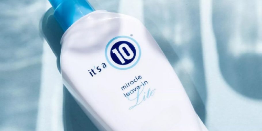 It’s A 10 Haircare Miracle Leave-In Lite 2-Pack $26.95 Shipped on Amazon (Reg. $42)