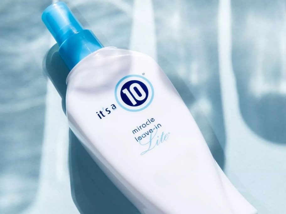 It’s A 10 Haircare Miracle Leave-In Lite 2-Pack $26.95 Shipped on Amazon (Reg. $42)