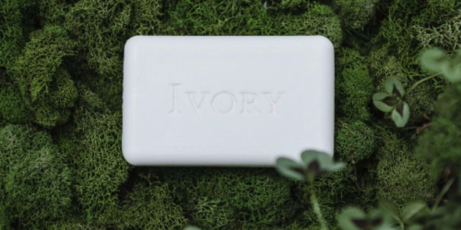 Ivory Bar Soap Original Scent 10-Count Only $4.47 on Walmart.online (Reg. $15)