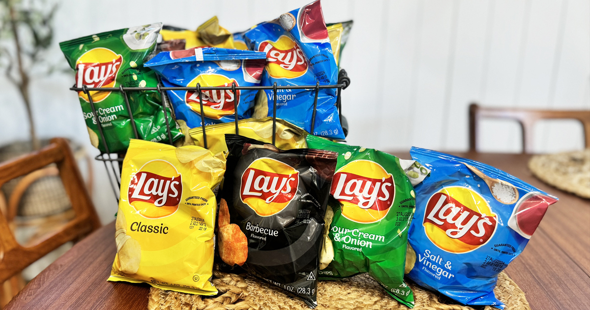 Lay’s Potato Chips 40-Count Variety Pack ONLY $13 Shipped