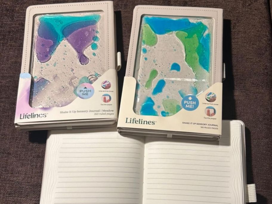 Lifelines 3-Pack Shake It Up Journal Set 