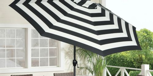 Mainstays 9-Foot Tilt Patio Umbrella Only $26.85 on Walmart.online (Regularly $45)