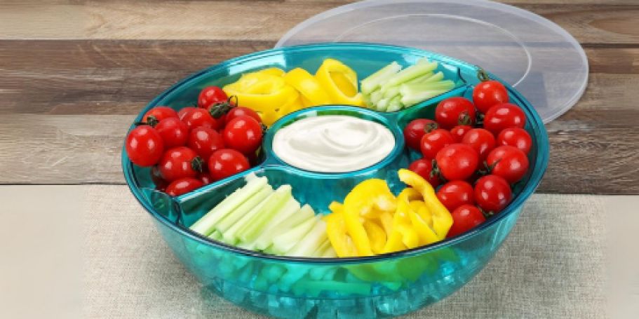 Appetizer On Ice Tray ONLY $5 on Walmart.online – Keeps Food Cold All Night Long!