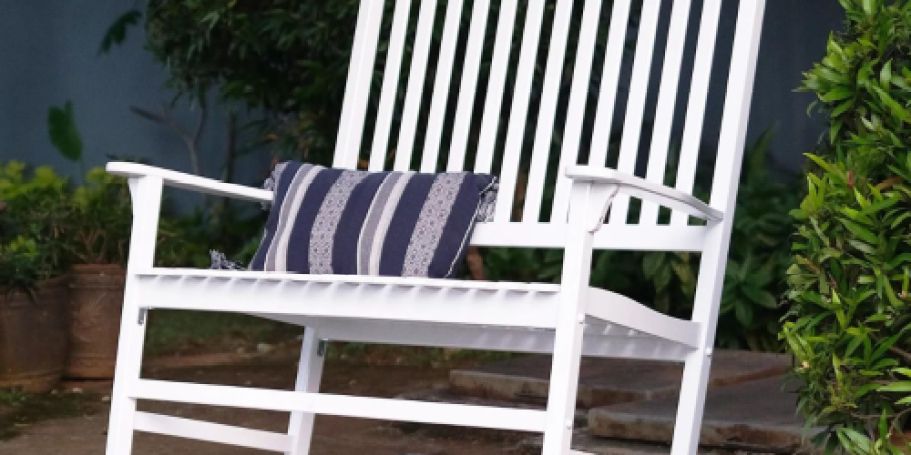 Mainstays Double Outdoor Rocking Chair Only $88 Shipped on Walmart.online