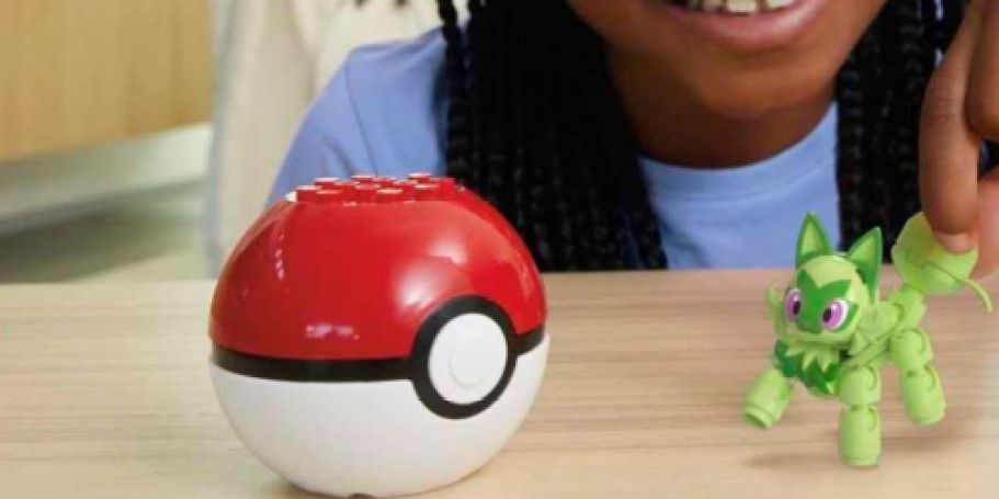 WOW! MEGA Construx Pokémon Ball Figures Only $2.99 Shipped on BestBuy.online (Reg. $9)