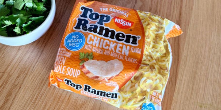 Nissin Top Ramen 24-Count Just $5 Shipped on Amazon