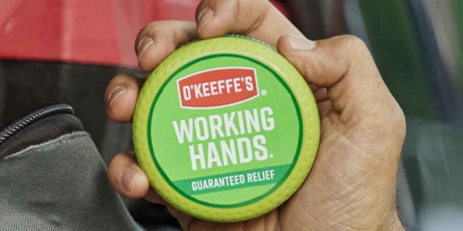 O’Keeffe’s Working Hands Cream Just $5.76 Shipped on Amazon (Over 59K Perfect Reviews)