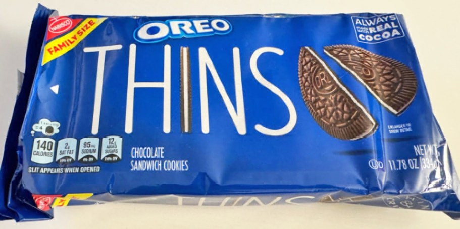 OREO Thins Cookies Family Size from $2.91 Shipped on Amazon & More