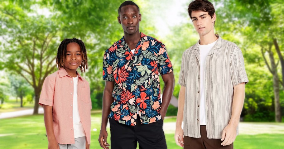 Old Navy Button-Down Shirts from $9 (Regularly $23)