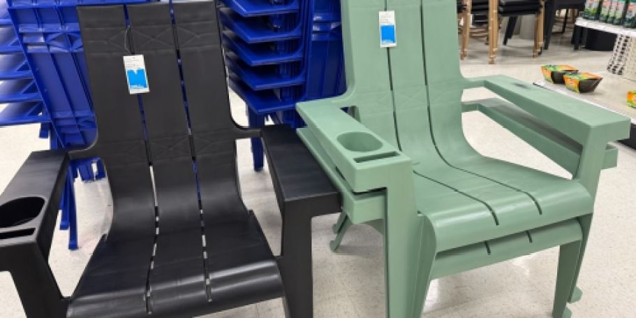 Stackable Adirondack Chairs w/ Cup & Phone Holders Just $15 at Target