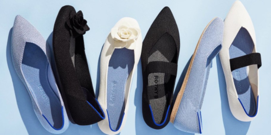 Up to 50% Off Rothy’s Shoes + Free Shipping | Flats & Sneakers from $59 Shipped (Reg. $119)