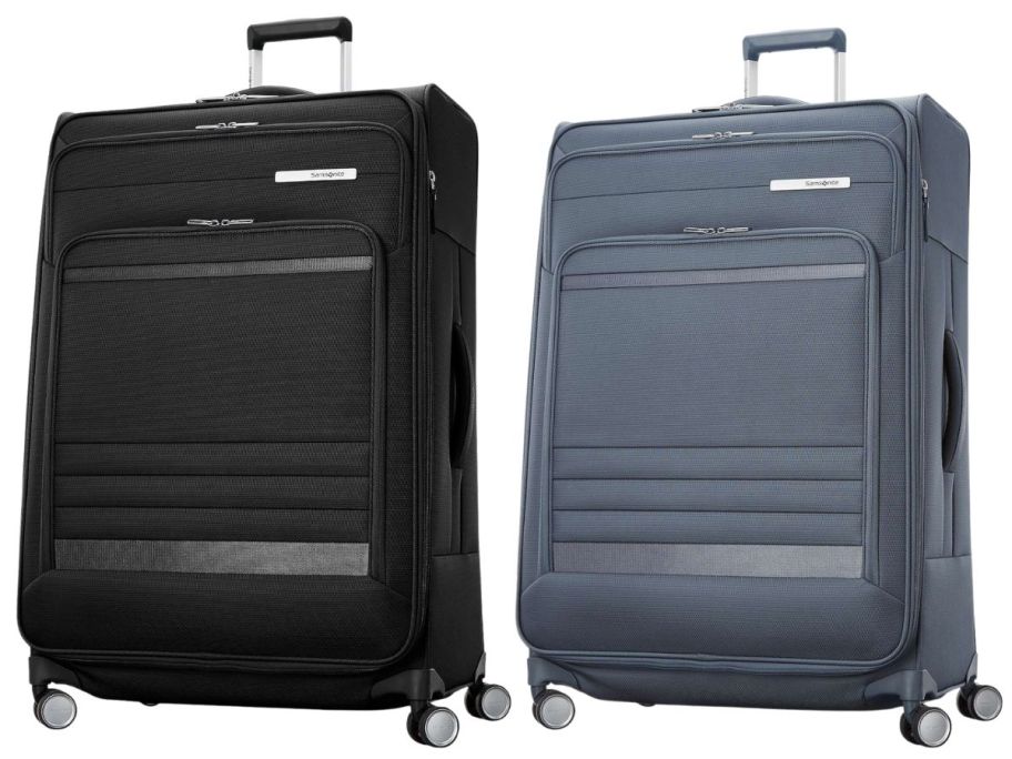 Samsonite Lite Lift Softside Spinner 20" Carry-On Luggage stock images