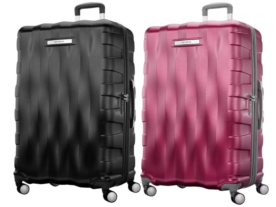 Samsonite Ziplite 6 Hardside Spinner 20" Carry-On Luggage stock images