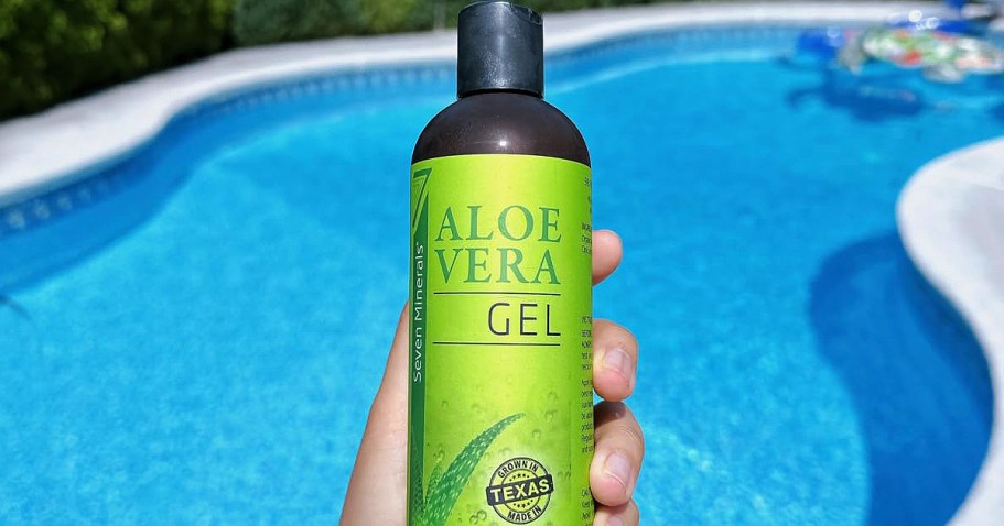 Organic Aloe Vera Gel Only $12.71 Shipped on Amazon (Reg. $25) | Over 56K 5-Star Reviews!