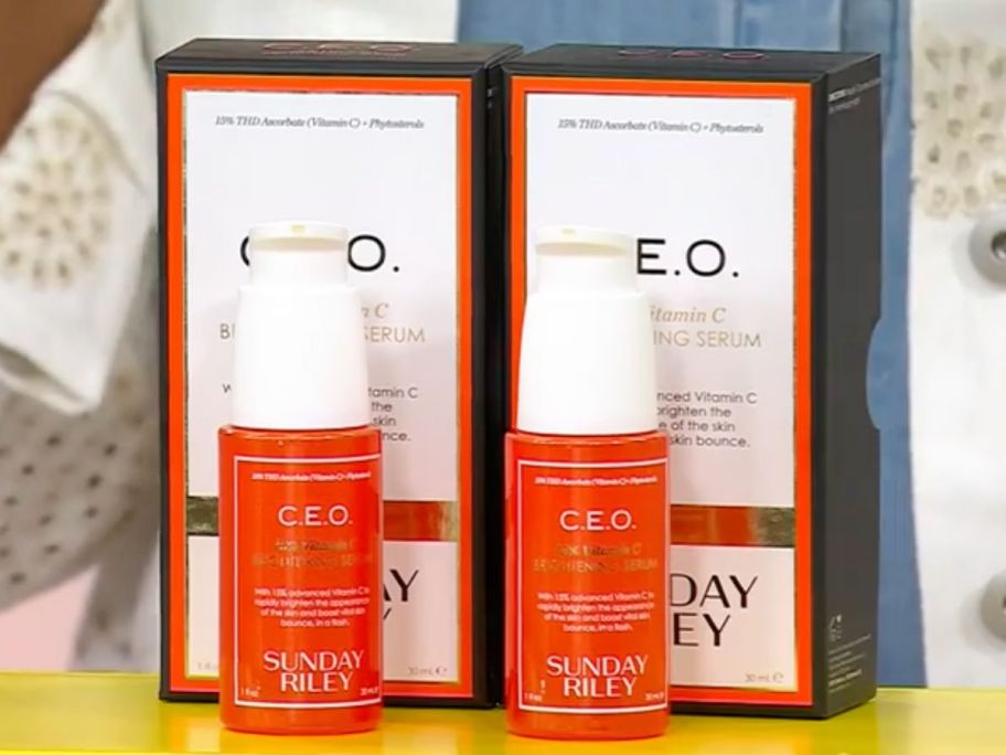 2 Sunday Riley CEO Vitamin C Serums