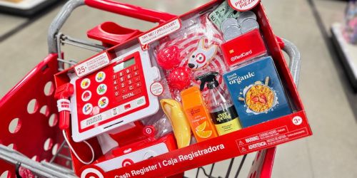 Target Toy Cash Register & Accessories Only $17.99 (Reg. $30) | Includes Shopping Bag, Groceries & More