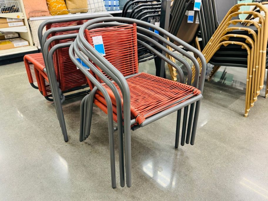 An outdoor chair at Target