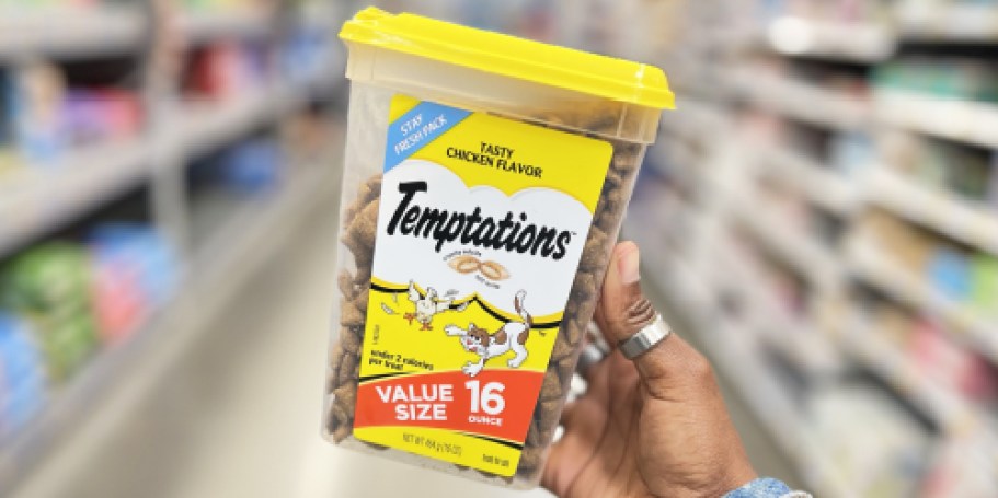 Temptations Cat Treats 16oz Container Just $5.63 Shipped on Amazon