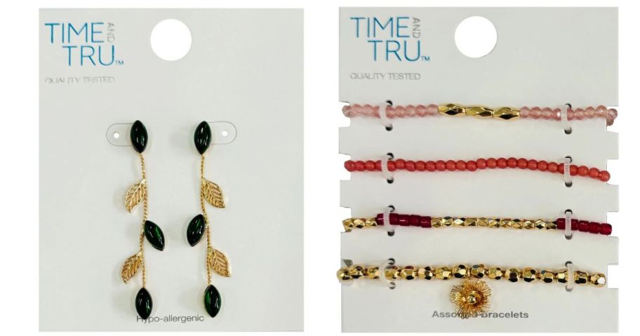 time and tru jewelry stock images