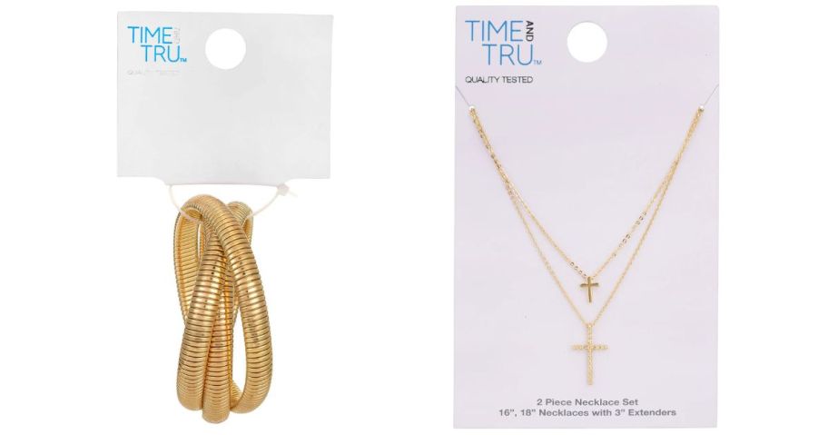 time and tru jewelry stock images