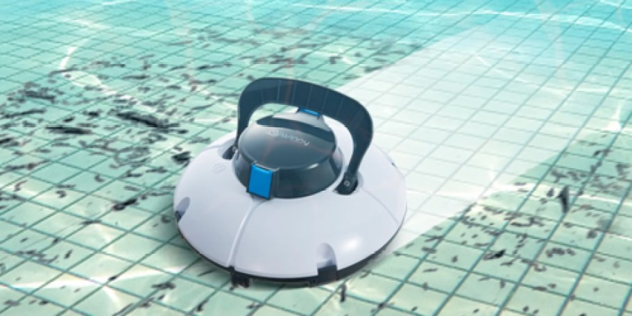 Cordless Robotic Pool Cleaner Just $98.99 Shipped on Walmart.online (Regularly $260)