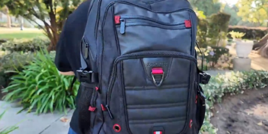 Extra Large Travel Backpack Just $25.99 on Amazon (Fits a 17″ Laptop)