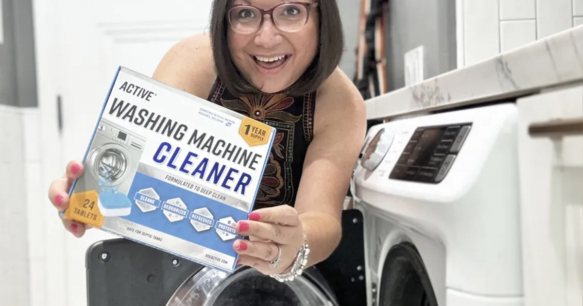 Active Washing Machine Cleaner 1-Year Supply Only $11.99 Shipped on Amazon