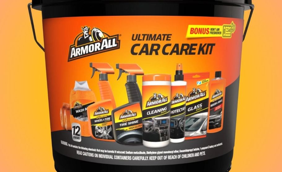 Armor All 12-Piece Car Care Gift Pack Only $20 on Walmart.online (Reg. $44)