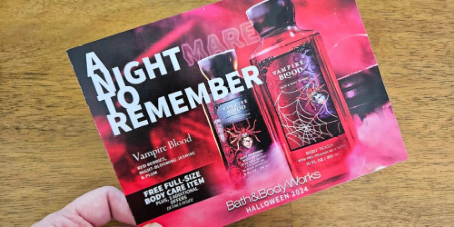 New Bath & Body Works Mailer w/ FREE Full-Size Body Care Item (+ Coupon Policy Update)