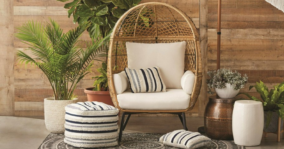 Wicker Egg Chair Only $197 Shipped on Walmart.online (Reg. $297)