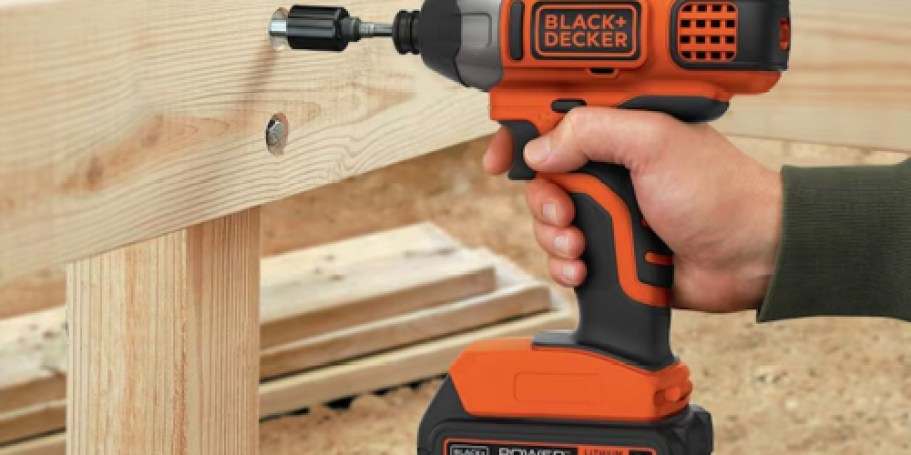 FREE Battery w/ Black+Decker Power Tool Purchase on Lowes.online ($49 Value)