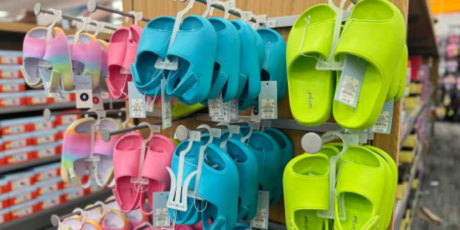 Target’s Cat & Jack Sandals from $7.50 (Guaranteed to Last a Full Year!)