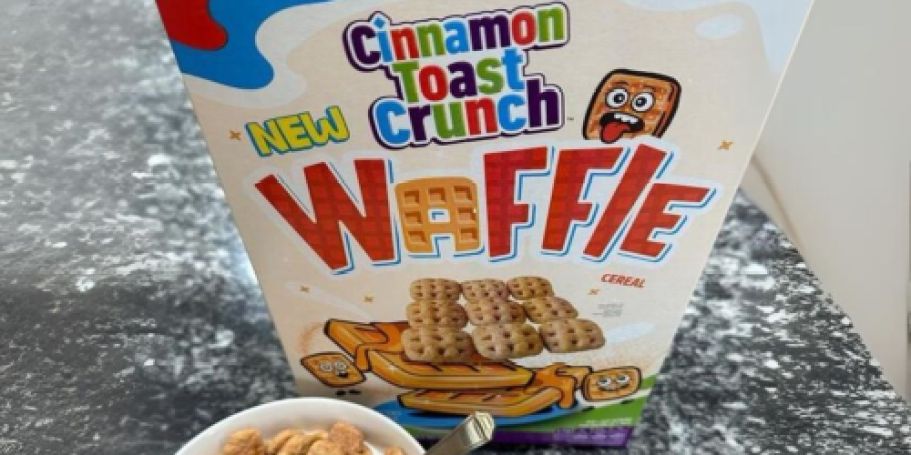 Cinnamon Toast Crunch Waffle Cereal Just $2.65 Shipped on Amazon