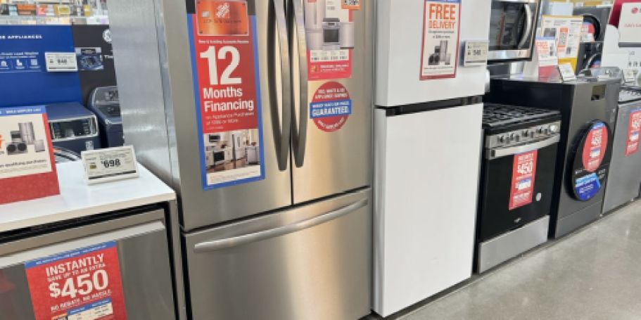 40% Off Home Depot Appliance Sale AND Free Delivery (+ Up to Extra $1,000 Off!)