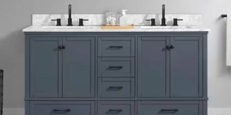 Up to $900 Off Home Depot Bathroom Vanities + Free Delivery