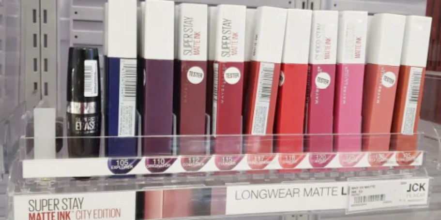 Maybelline Super Stay Matte Lipstick Just $4 on Amazon (Regularly $11)