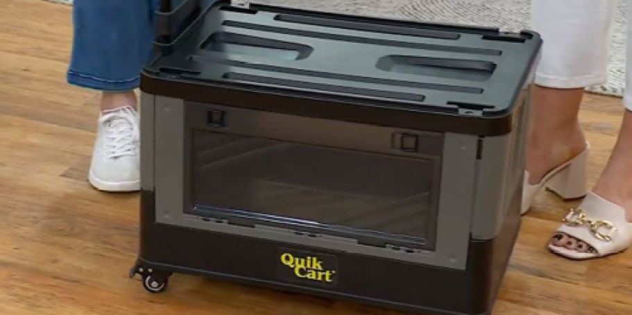 Stackable Rolling Crate w/ Accessible Windows from $47.48 Shipped on QVC.online (Reg. $75)