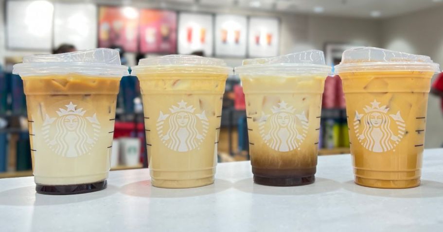 TWO Starbucks Handcrafted Drinks in ANY Size Just $10 OR 4 for $20 (Today Only)!