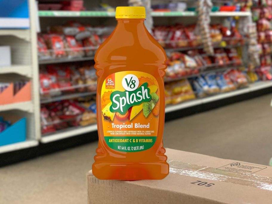 V8 Splash Juice 64oz Bottles Only $1.74 Shipped on Amazon | Tons of Flavors!