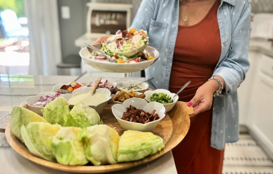 wedge salad board