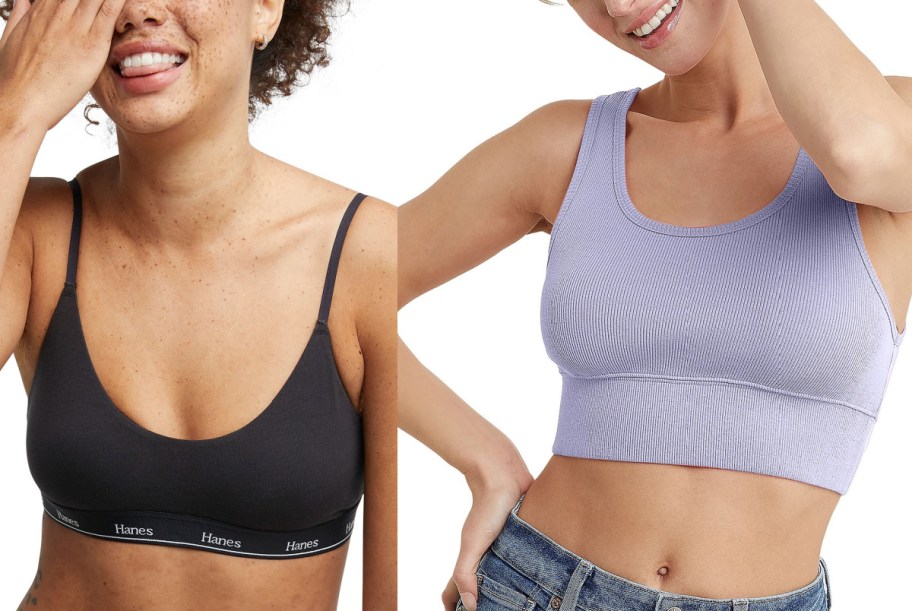 women wearing MACYS bras