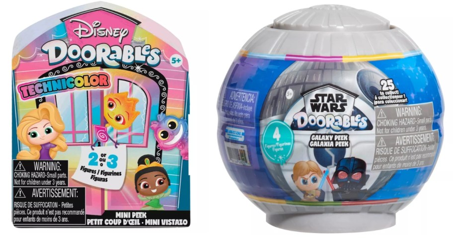 Disney Doorables set and Star Wars Dorables pack