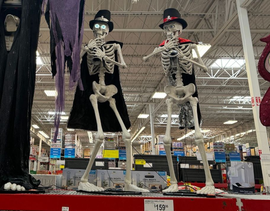 musical skelotons 2 pack on display at sams